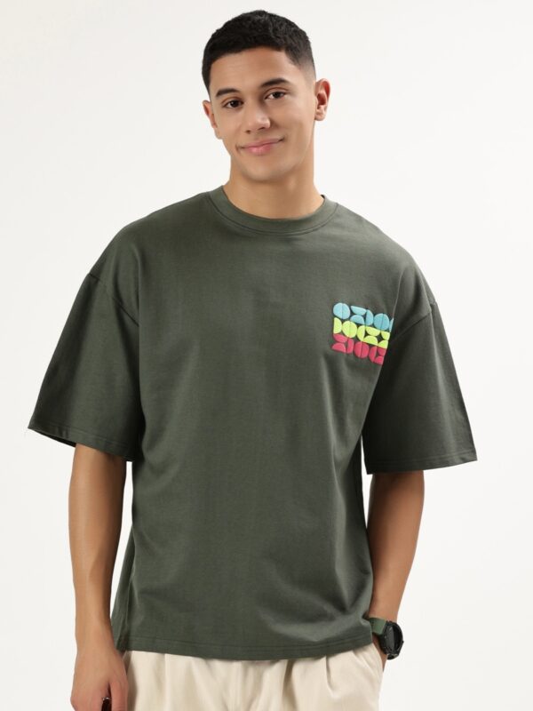 Offbeat Oversized Tee - Frost Green