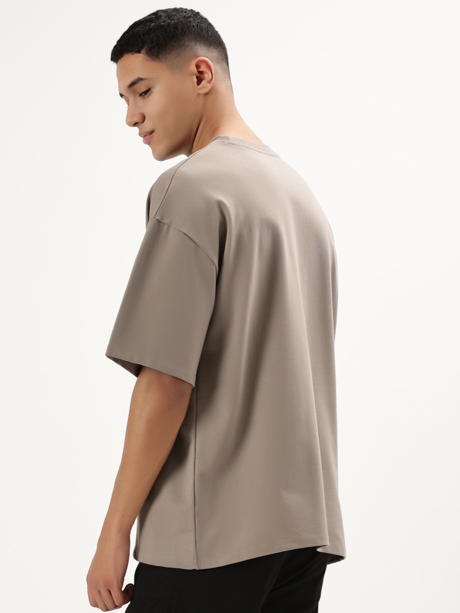 Offbeat Oversized Tee – Mocha