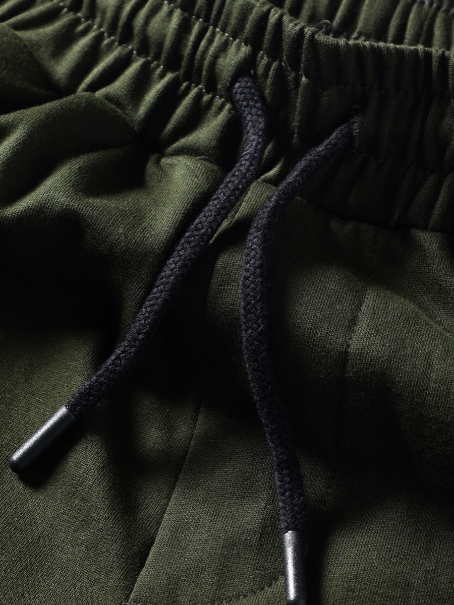 Basic Shorts – Moss Green