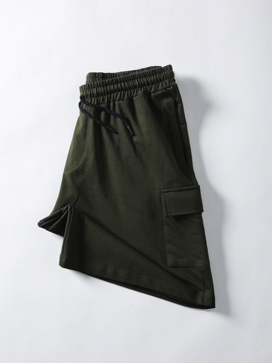 Basic Shorts – Moss Green