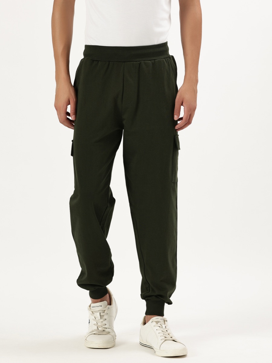 Off-Duty Joggers – Moss Green