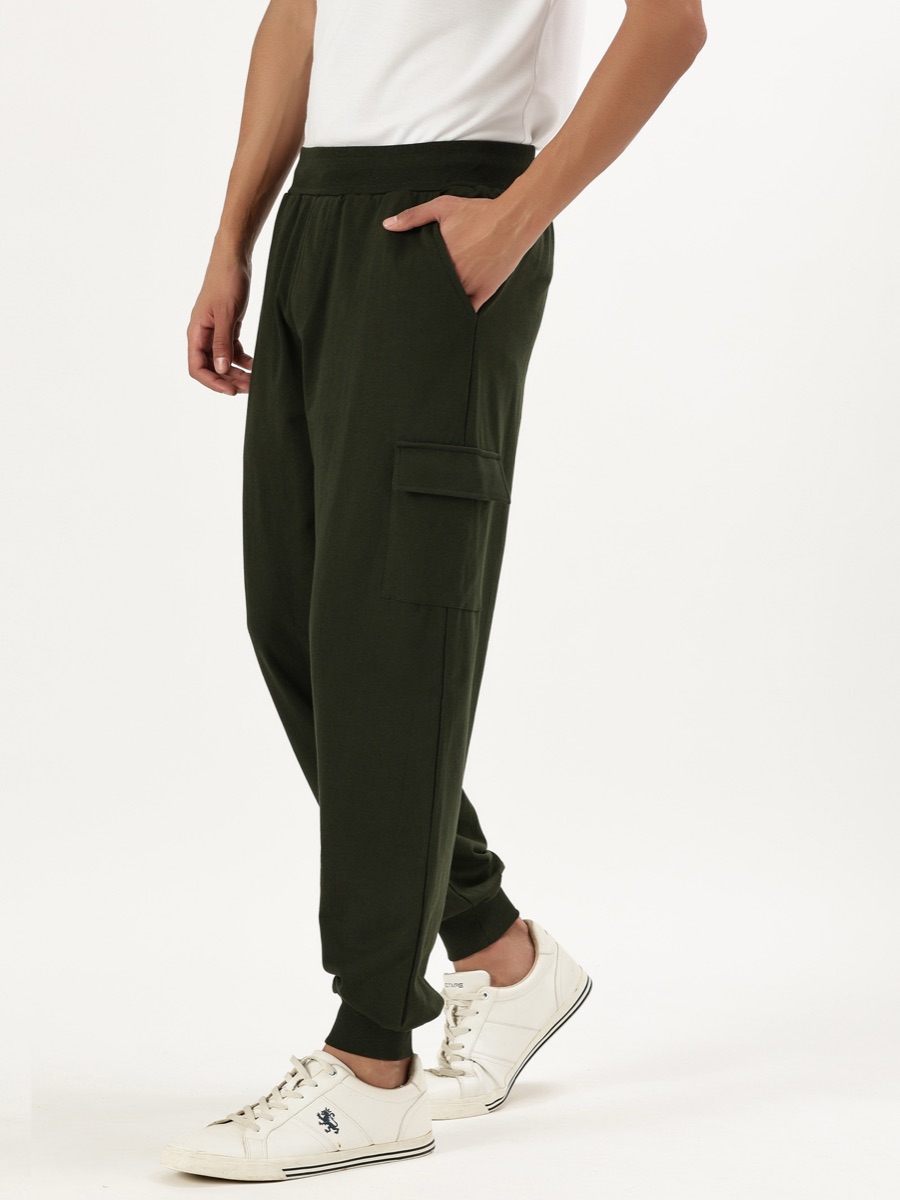 Off-Duty Joggers – Moss Green
