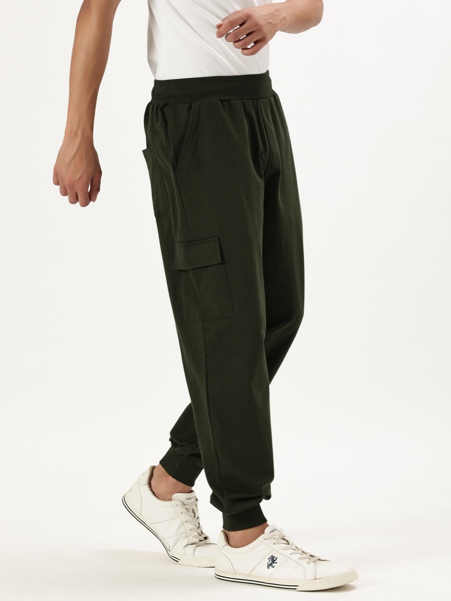Off-Duty Joggers – Moss Green