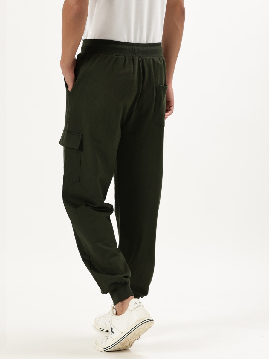 Off-Duty Joggers – Moss Green
